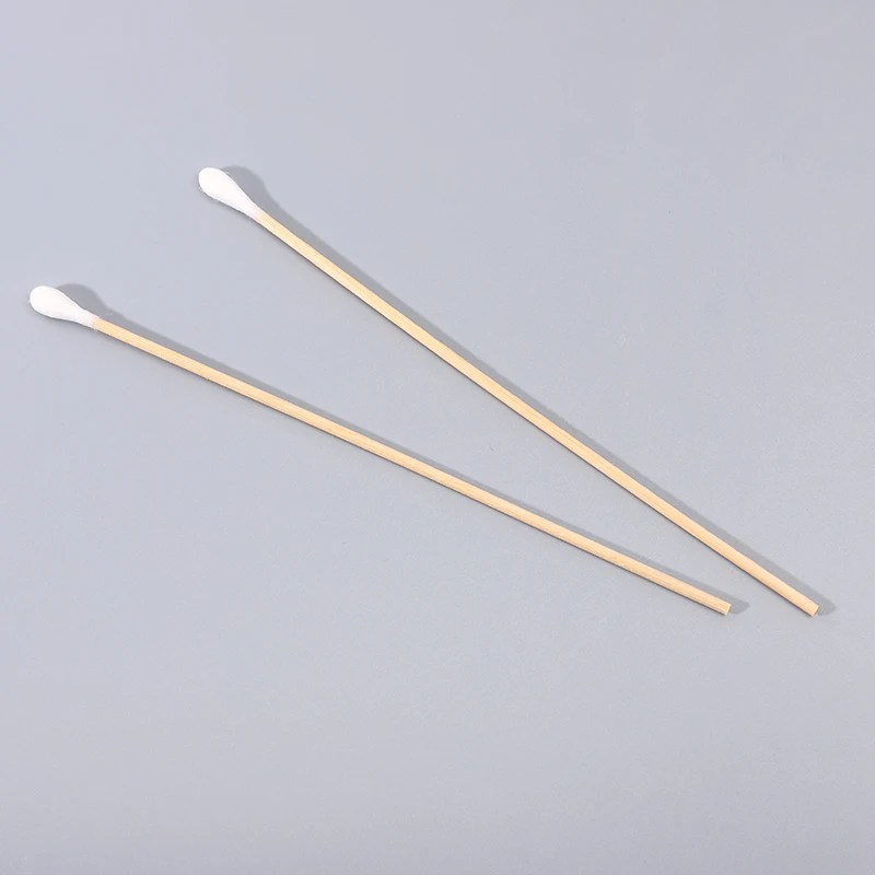 Cost-Effective Sterile Medical Wooden Sticks Cotton Swabs for Everyday Clinical Essentials