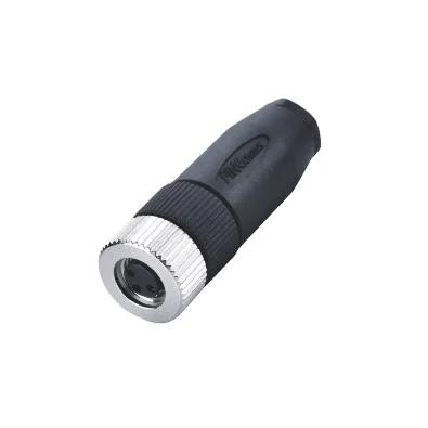 Finecables Electrical Screw Joint Waterproof 3 4pin M8 Assembly Connector
