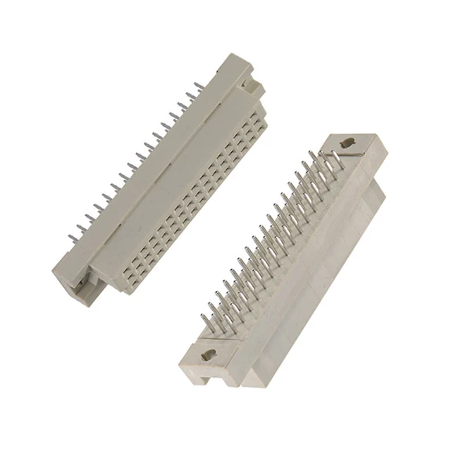 2.54mm 41612 European socket three row female seat 180 degree pin seat 48P