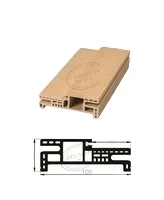 2023 г. китайский поставщик 100% водонепроницаемая панель из ДПК для дверей каркас и архитектура домов