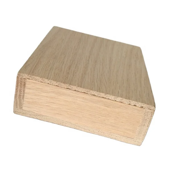 Natural Color Oak Wooden Keepsake Box Sliding Lid USB Gift Packaging Solution