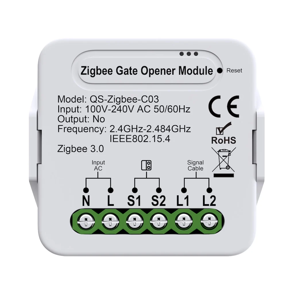 Wireless control Smart Zigbee Garage Door Open Module
