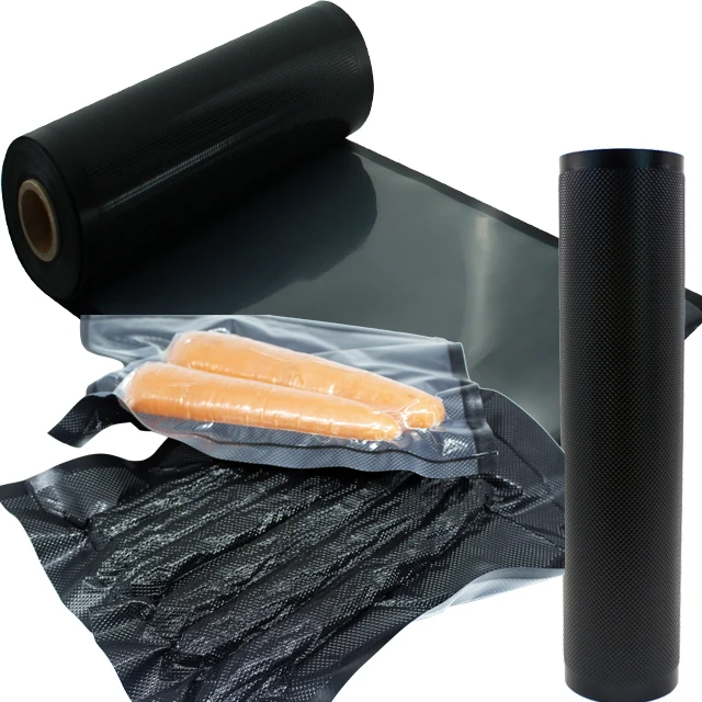 High Quality Plastic embossed vacuum roll texture vacuum sealer roll