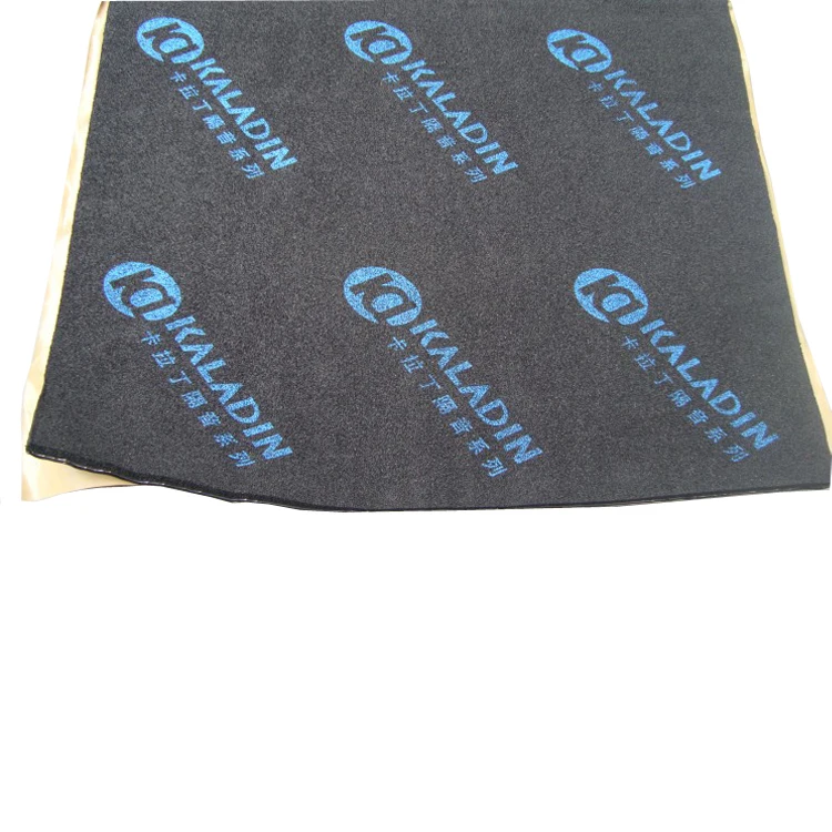 EPDM+aluminum foil+butyl rubber sound isolation/heat insulation/damping material
