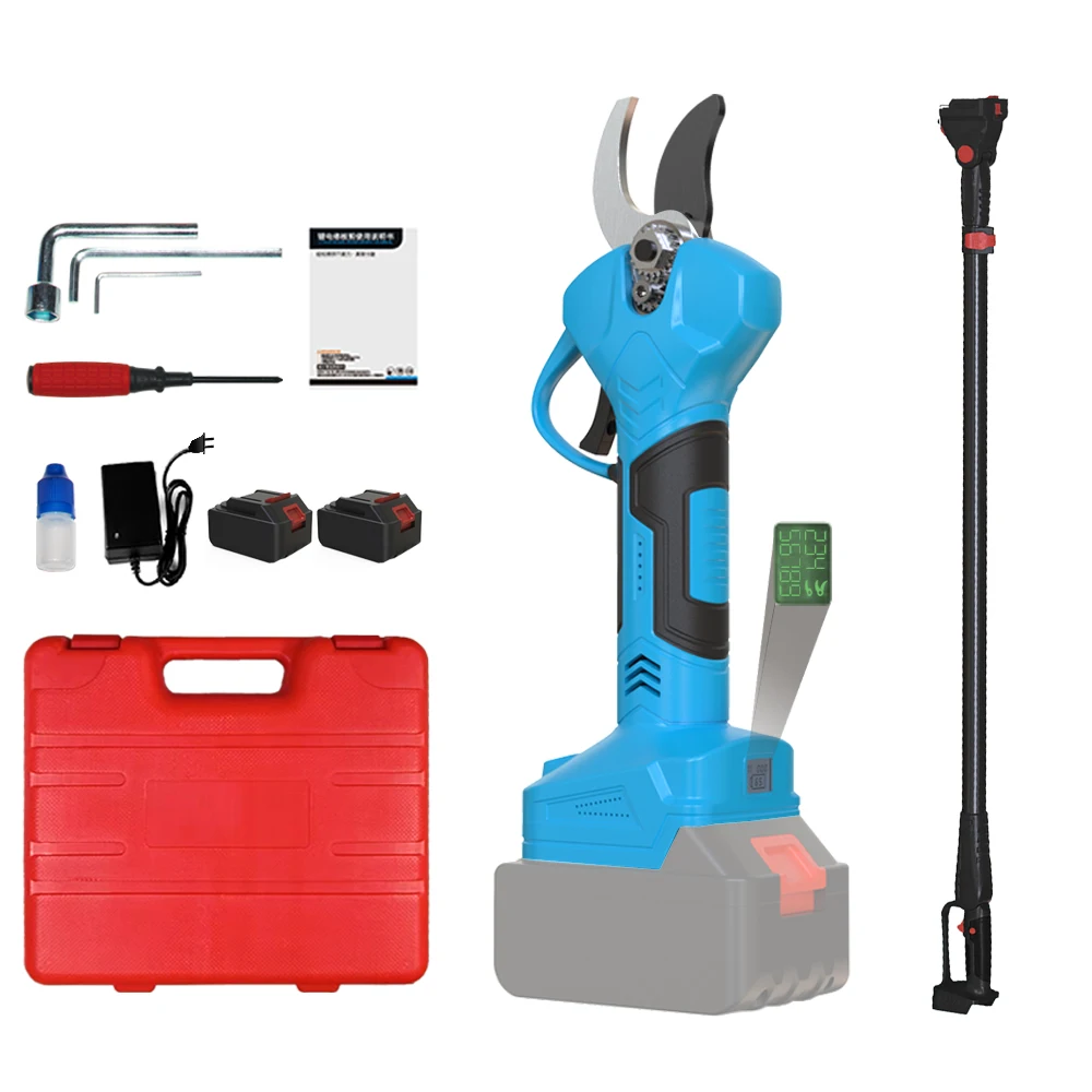 Cordless Branch Cutters Battery Shears Pruning Electric Scissors for Trimming Buds