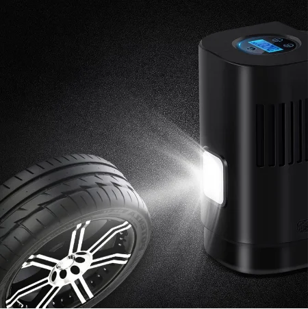 Беспроводной интеллектуальный автомобильный воздушный насос DC12V 100Psi 120W Domba De Ar портативный