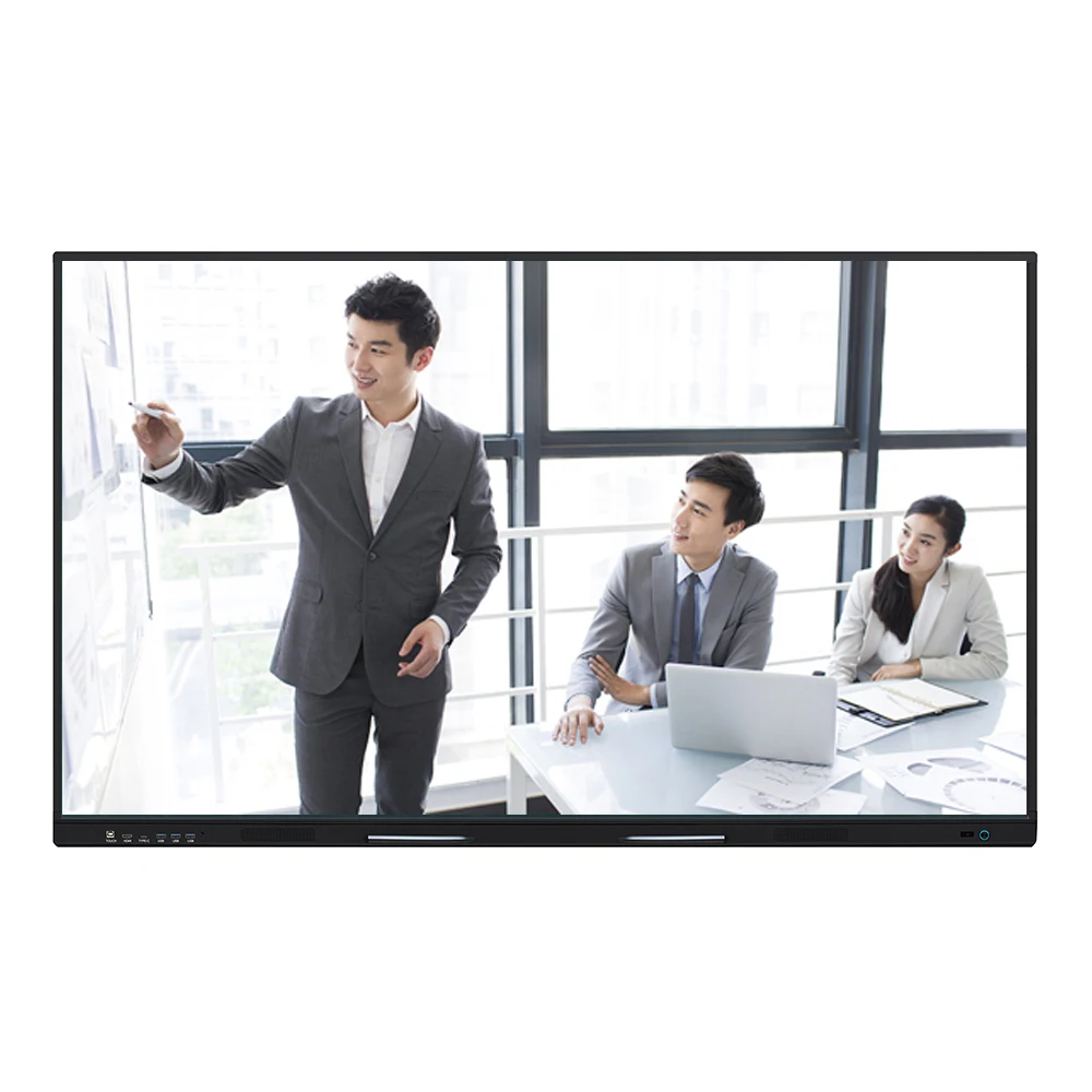 LT Multi Touch Screen Interactive Flat Panel 75 Inch Android 13.0  Interactive Touch Panel Win 10 Smart Board for Meeting Room