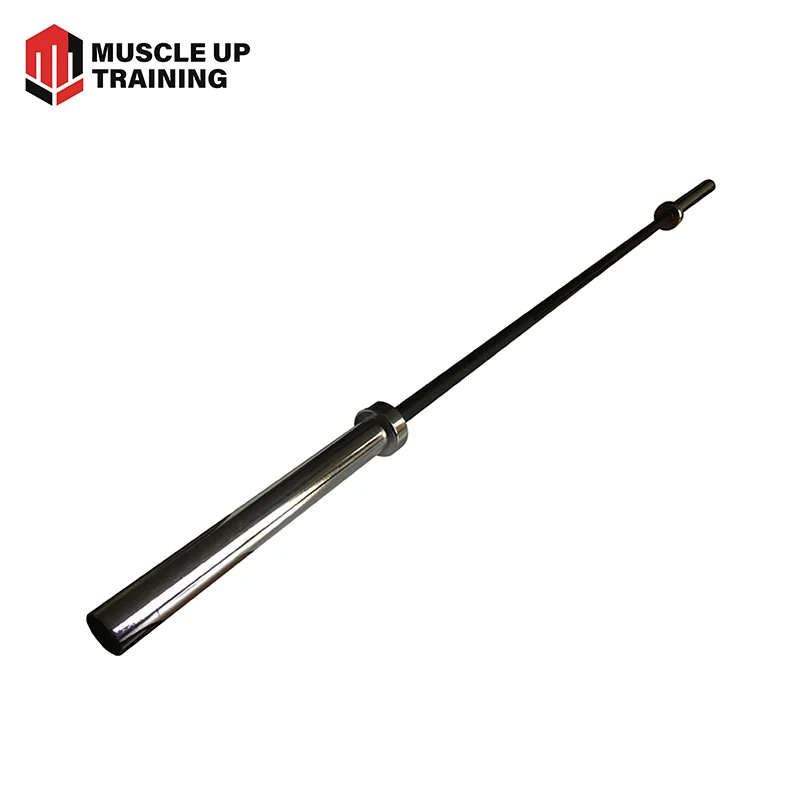 Cross Fitness Deadlift No Bearing Chromed Barbell for Sale Opp Bag Squat Bar Muscle up Training / OEM 30 Days