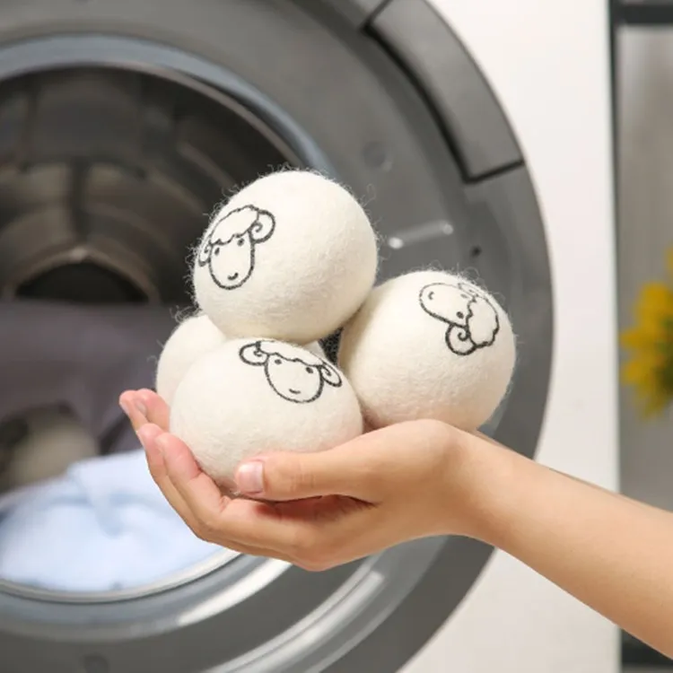 Wool drying ball for laundry 100% organic wool environmental protection ball wool drying ball