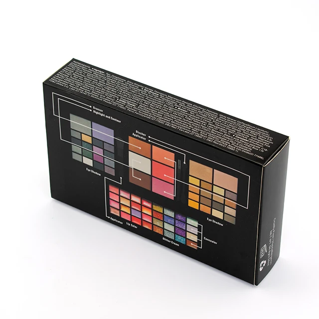 Can OEM/ODM Full 72 Color Eyeshadow Palette Blush Lip Gloss Concealer Kit Beauty Makeup