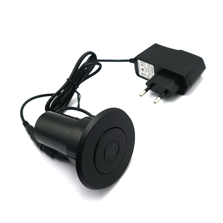 Factory office home furniture ABS pop up conceal desktop usb charger socket hidden sofa usb charger