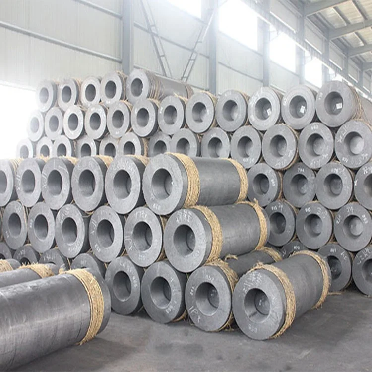 Best price Manufacturer HP 450 for arc furnace graphite electrode for Electric Steel Melting Furnaces With Nipples 3/4 TPI