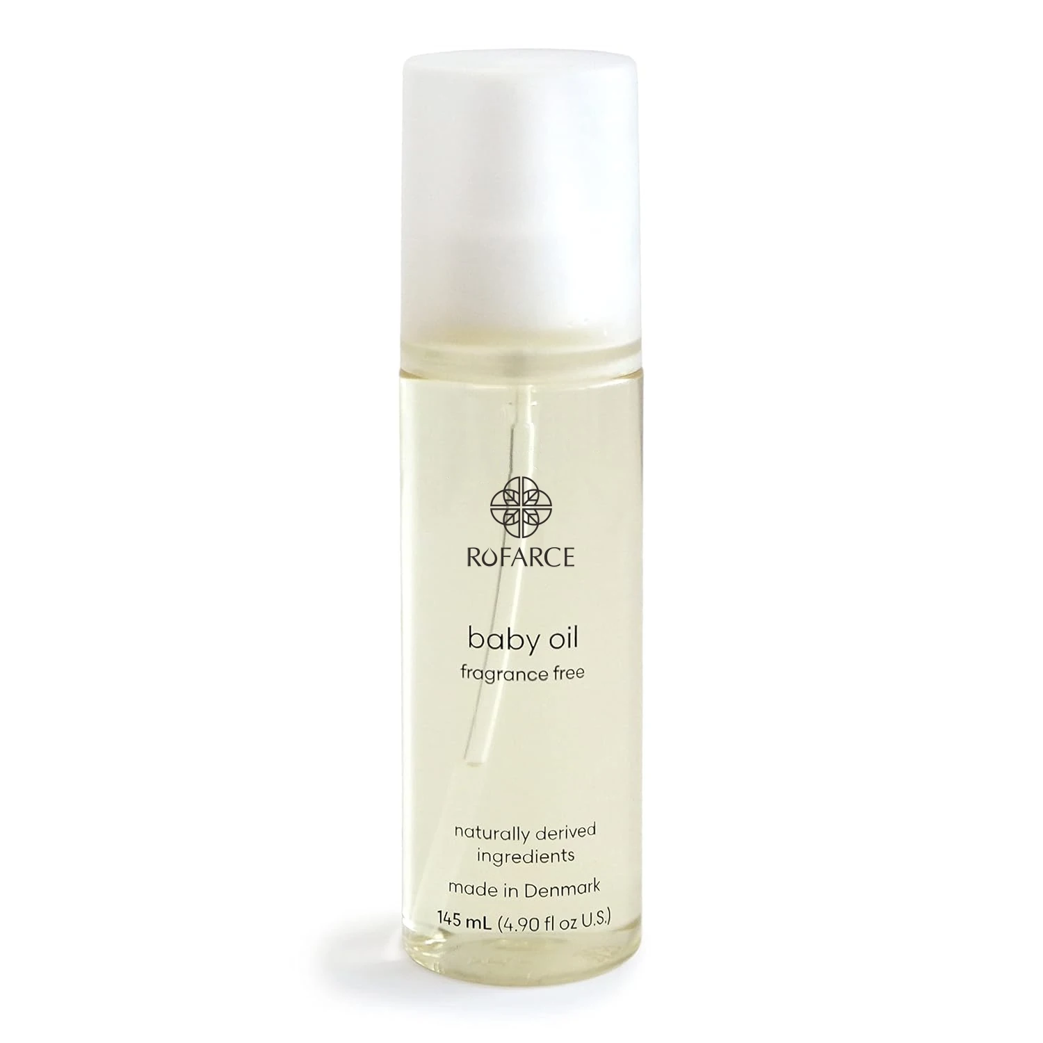 Private Label 100% Natural Hydrating Baby Oil with Grape Seed Oil, Sweet Almond Oil for Calming & Soothes Skin