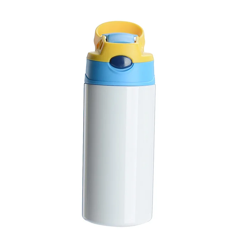 12oz 20oz Stainless Steel Sublimation Blank Straight kids sublimation sippy cup tumbler water bottle