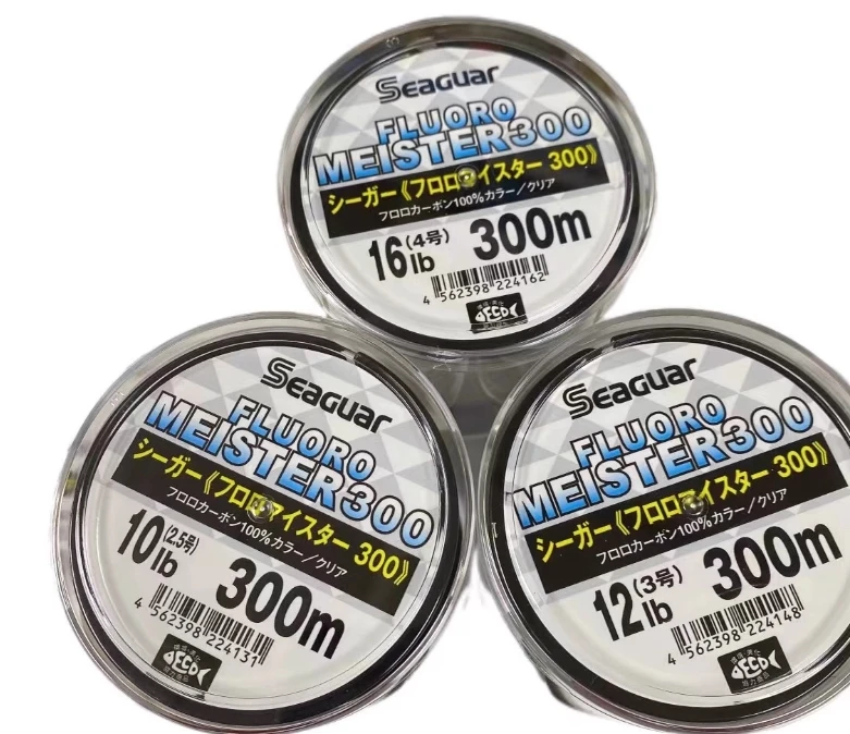 Professional Manufacture Nice Price 100% Fluorocarbon Fishing Line Seaguar Meister 300M Fluoro Line