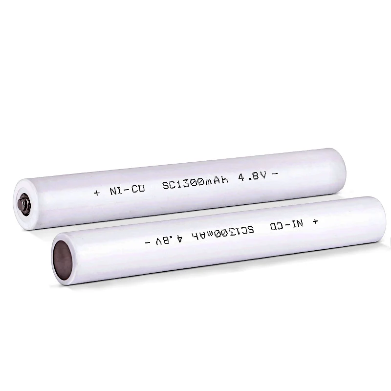 Fast delivery Small NiCd C size Battery Cell Ni-Cd 1300mAh 4.8v rechargeable batteries