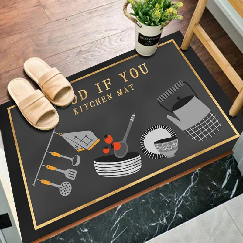 Living Room Doormat Doormat Carpet Non Slip Doormat Resist Dirt Door Mat For Home