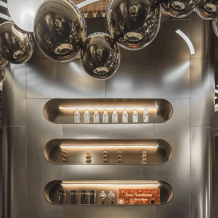 Pvc Materials Metal Texture Plate Carbon Crystal / Bamboo Charcoal Wood Veneer Wall Panel & Board