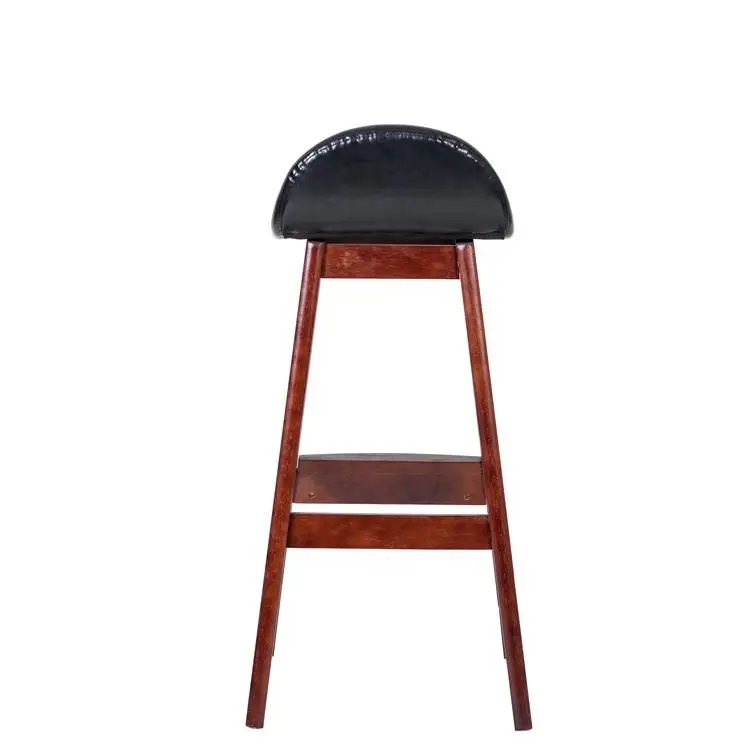Wholesale PU kitchen bar stool pub high bucket round counter dining chair