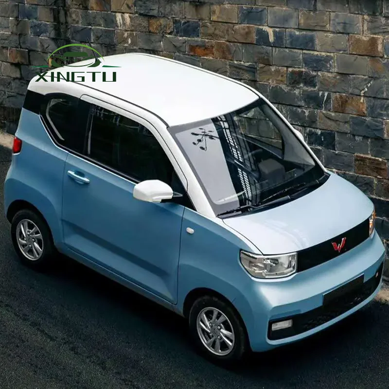 Spot High Speed Mini Electric Cars Wuling Hongguang Mini EV