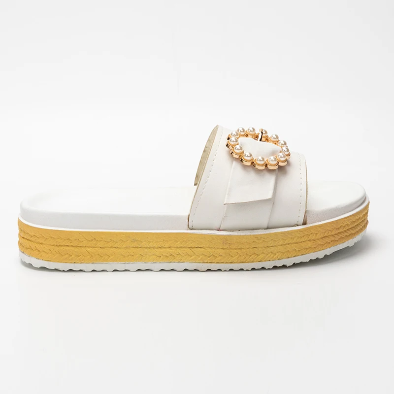 OEM ODM Custom Design Hot sale Best Quality Slipper for Ladies Women  Lady Beach latest Women Summer Flats