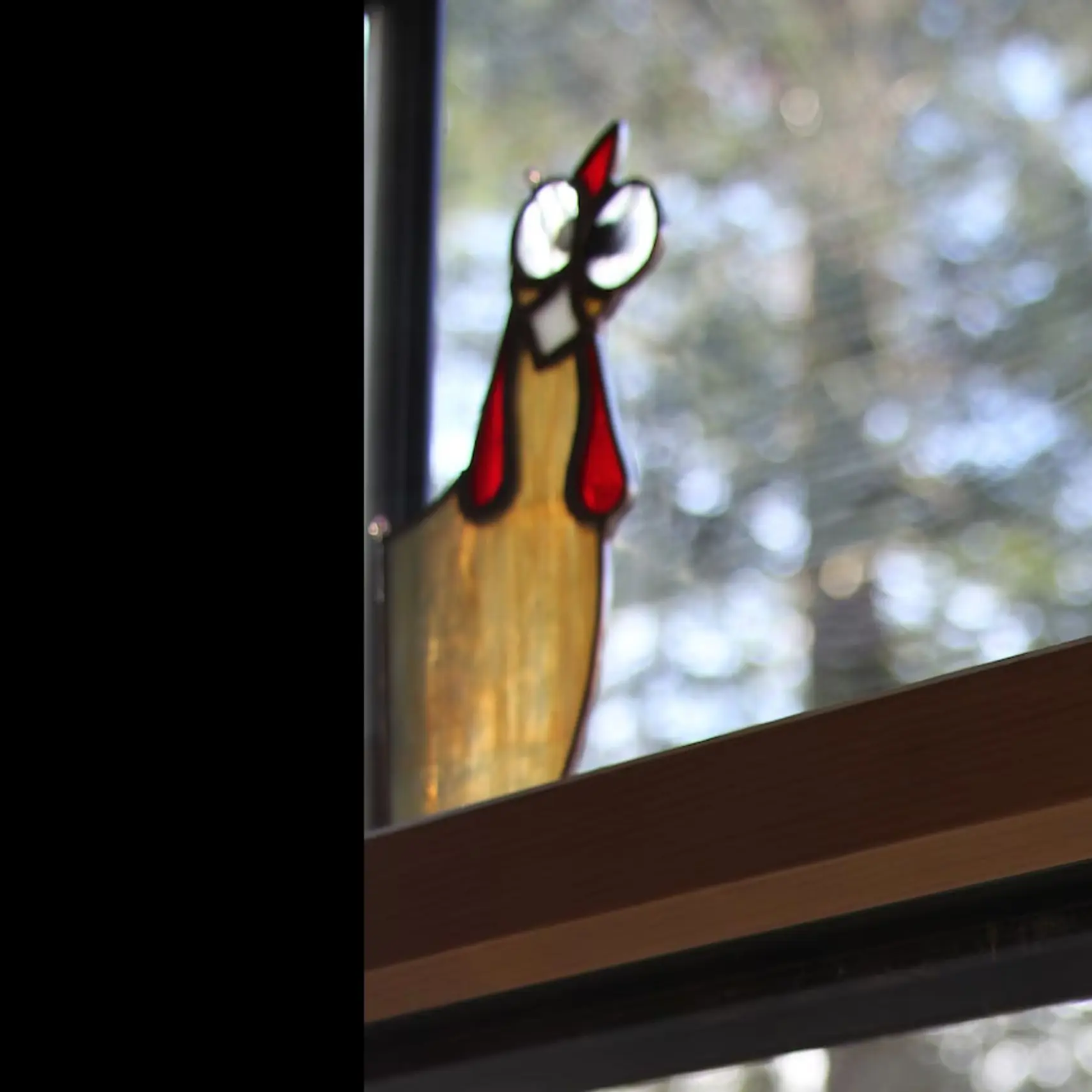 New style window decoration cartoon rooster bedroom living room decoration pendant