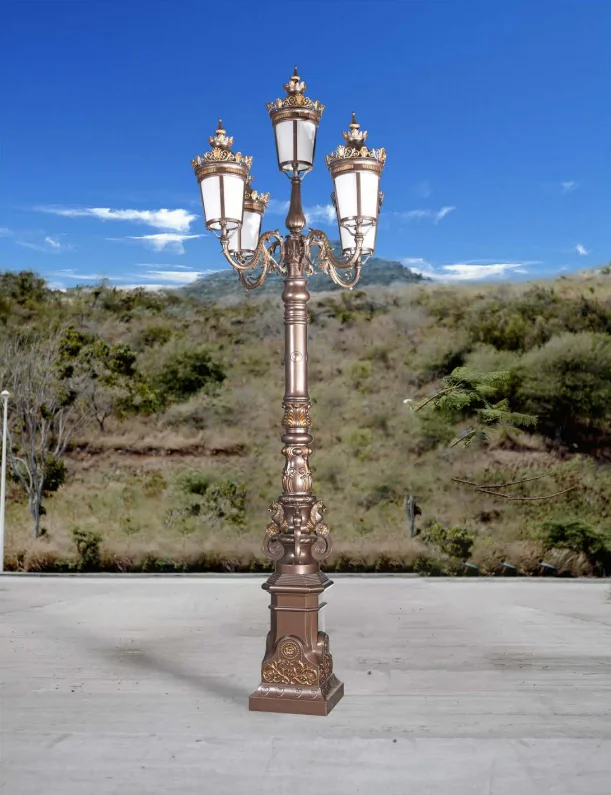 ZOMI China Professional Factory Garden Light Pole IP65 Waterproof Light Tower Garden Landscape Courtyard LED Street Light