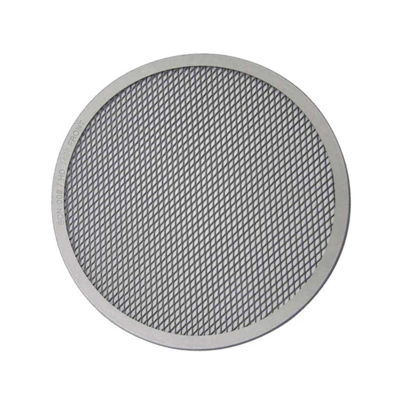 pizza screen mesh 6 7 9 10 11 12 13 14 15 inch Thickened circular aluminium alloy grill Baking tray set pizza pans screen