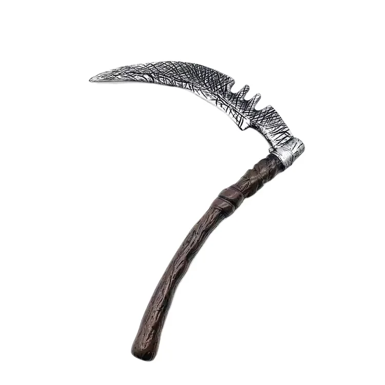 Reaper Scythe PlasticDeath Scythe Halloween Weapons Accessory Cleaver and Sickle Halloween Props Part