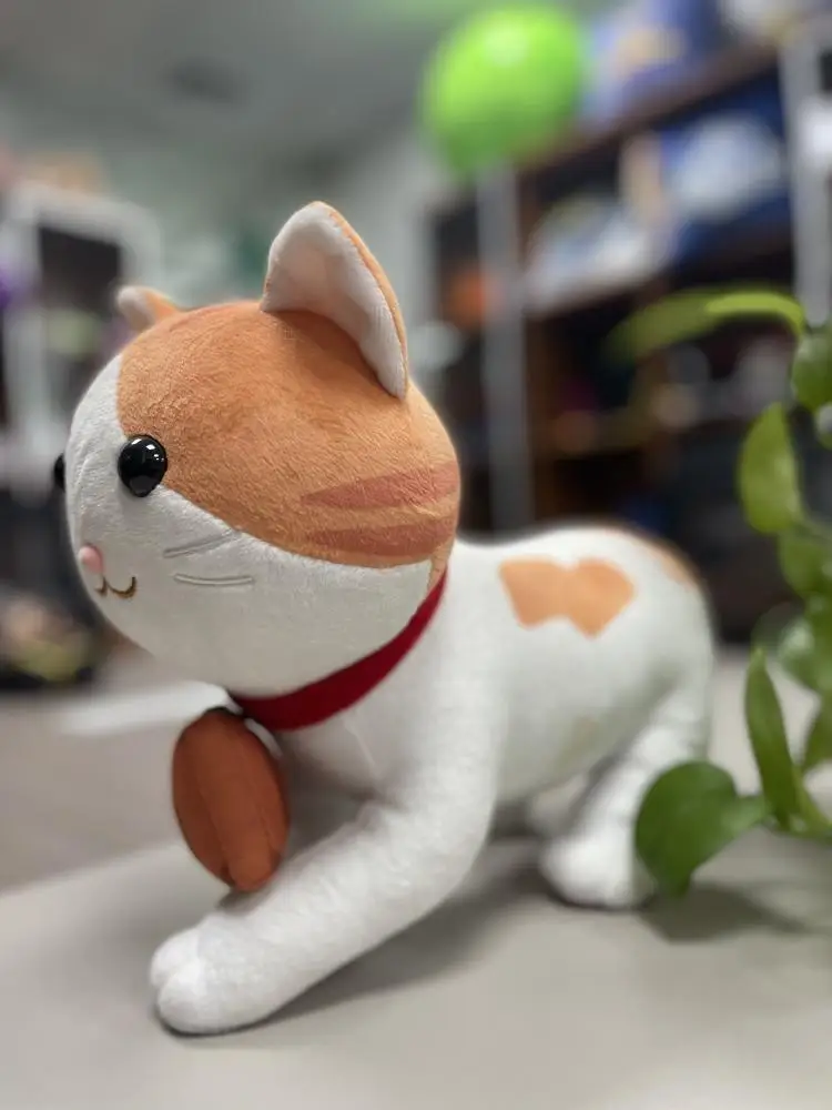 Low MOQ Custom Kids Birthday Gift Stuffed Animal Walking Cat Doll Toy Wholesale Kawaii Lovely Soft Plush Cat Toy
