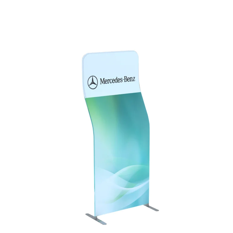 Display Board  Inexpensive Flexible Tension Fabric Display Connected Fabric Display Curved Fascinating Fast Show Background
