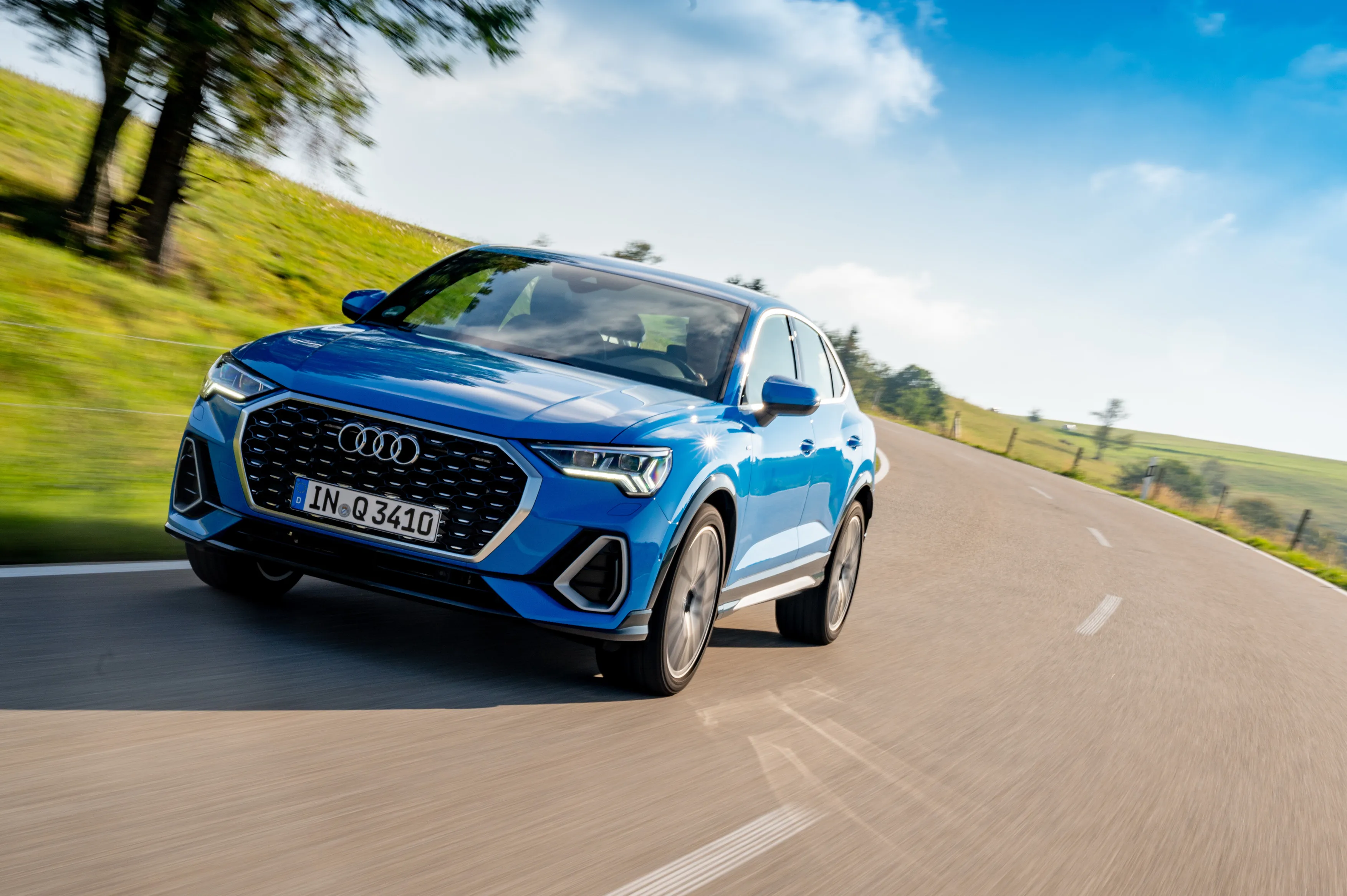 Лидер продаж Sanhe AUDI все новые автомобили Q3 Sportback 45 TFSI quattro 2023 внедорожники авд 2 0 т бензиновые