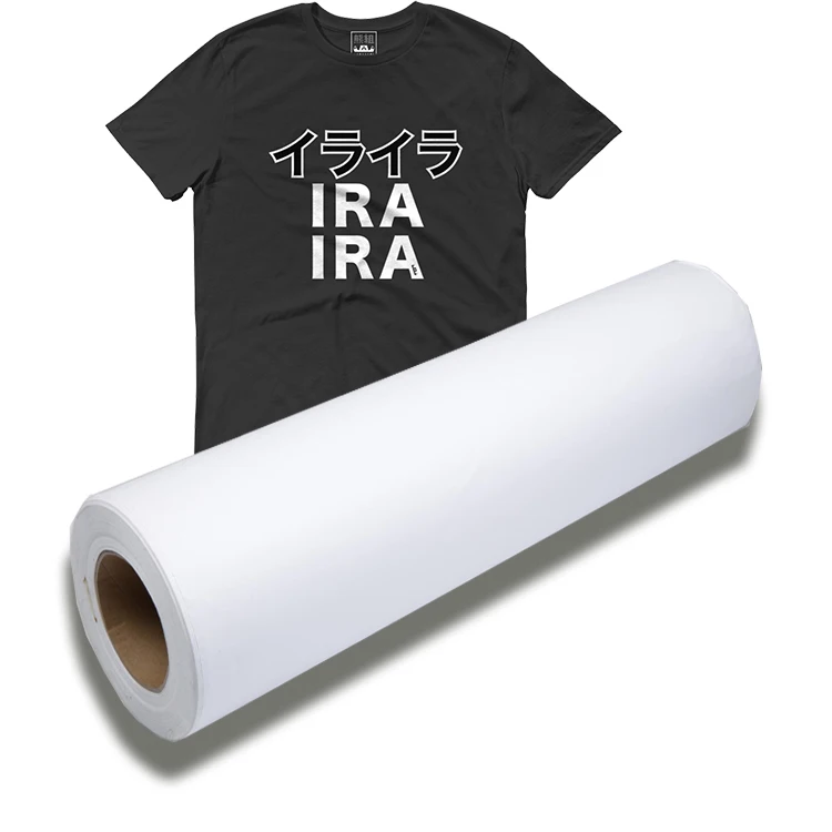 Фабричная поставка липкая сублимационная бумага тепловой рулон бумаги для переноса на