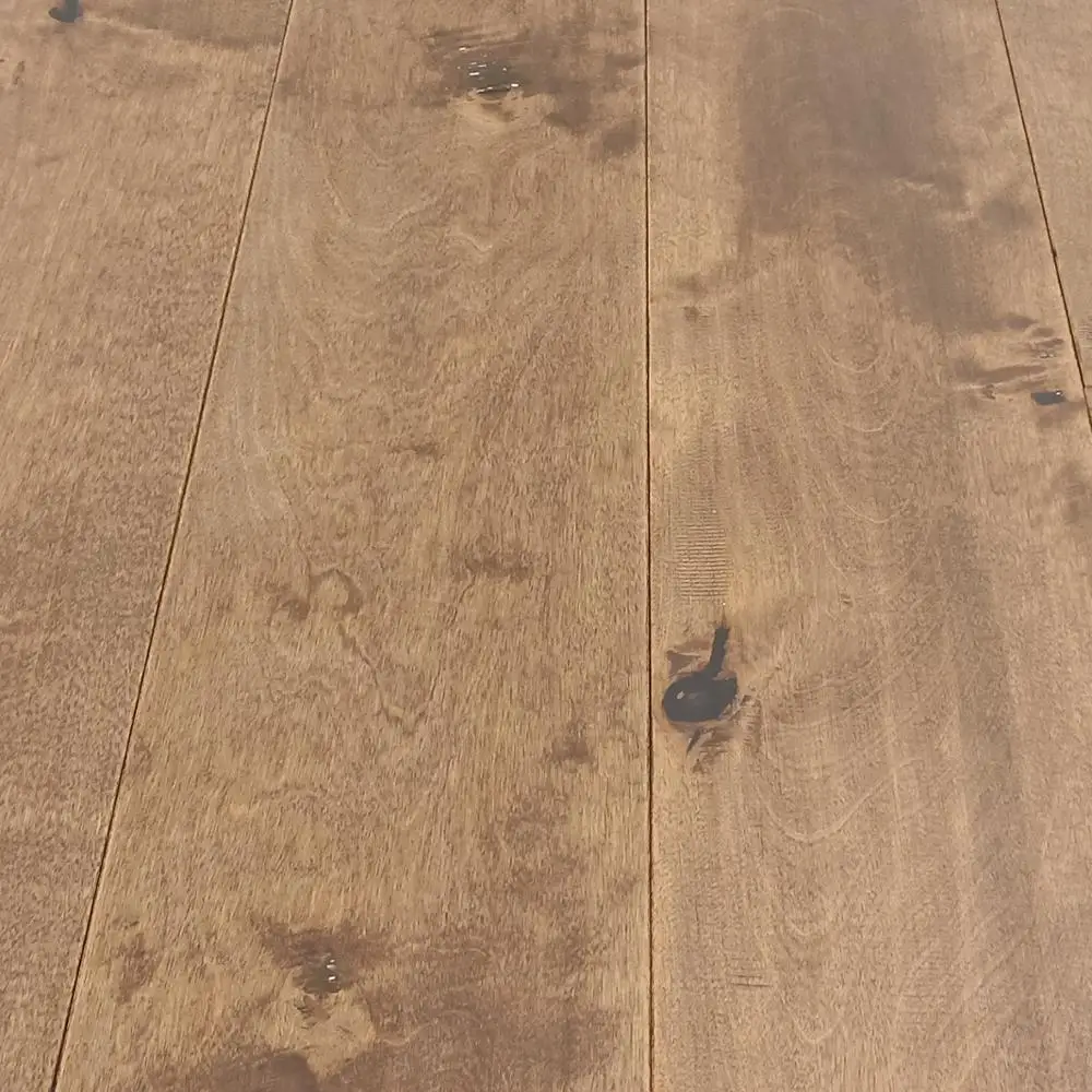 Jaenmaken China Floors Factory Handscraped Birch Hard Wood Flooring