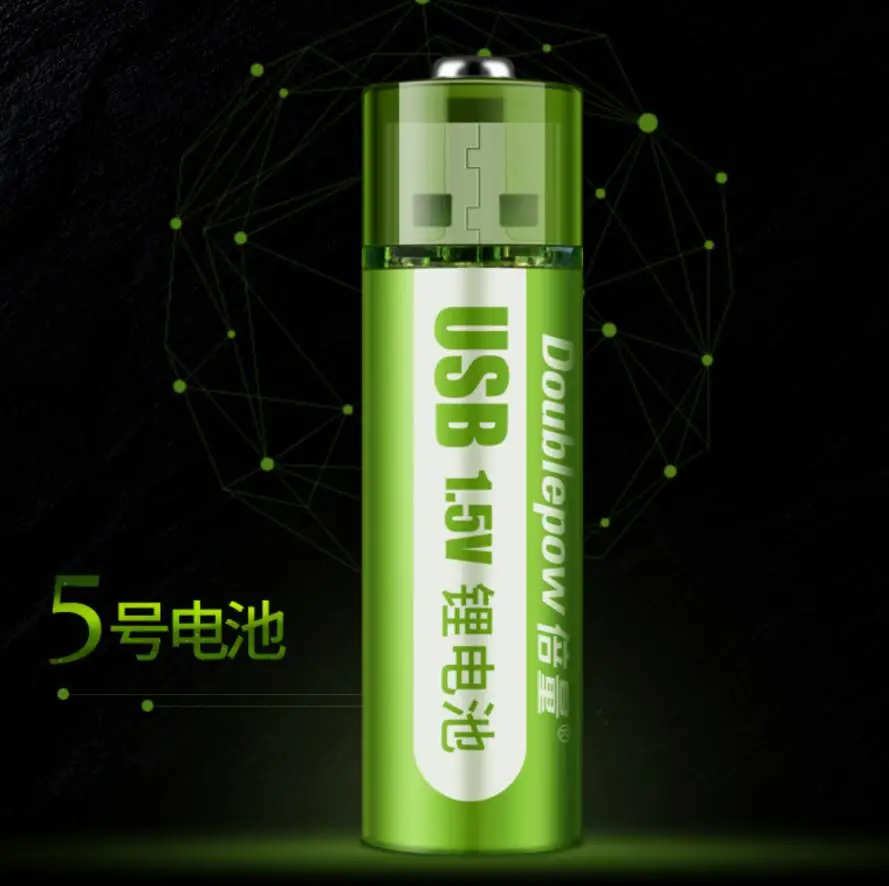 Wholesale Price 1.5V 1800mAh AA USB Rechargeable Battery for Toys