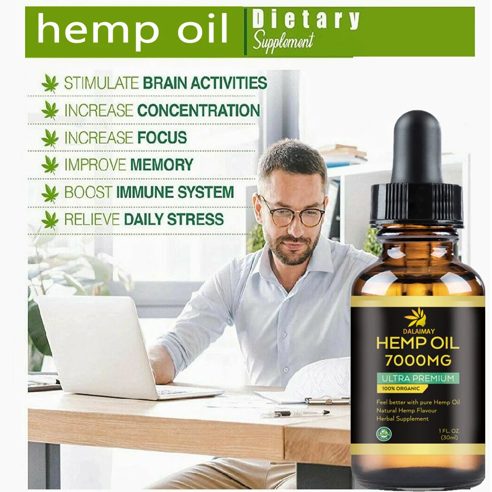 100% чистый частный лейбл пищевой органический травяной экстракт конопляное масло для облегчения боли уменьшает беспокойство Лучше сна