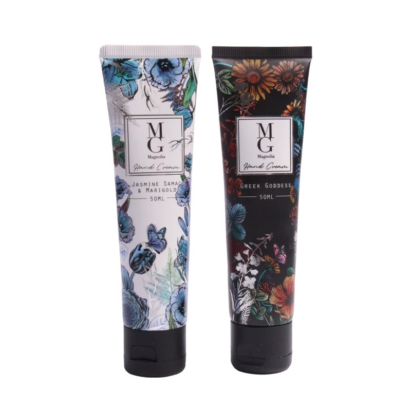 
cosmetic aluminium plastic tube 70g sunscreen hand cream flip cover container packaging 