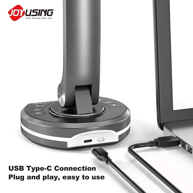 Joyusing V500S-4K USB Type-C документная камера цена для использования в классе веб-конференц-связи с 6 сенсорные кнопки и светодиодные