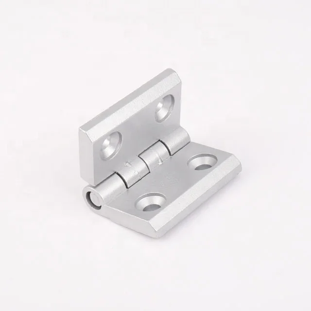 Silver 4040 Die Cast Zinc Butt Hinge For Cabinet Door
