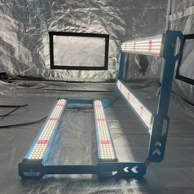 KingBrite P55 320W Samsung LM301H EVO+Osr (660nm+730nm)+LG UV Grow Bar Full Spectrum LED Grow Lamp Light For 3x3ft / 1x1m Tent