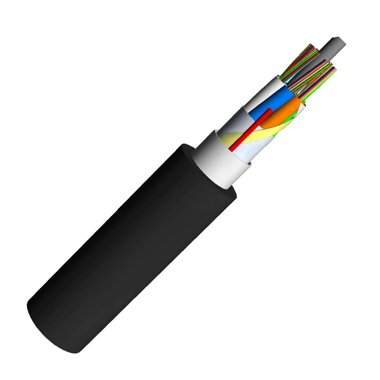 Chinese Supplier Outdoor Flame retardant Stranded Loose Tube Optical Cable GYTZA