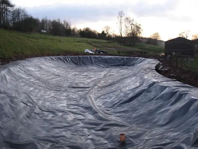 ASTM standard Waterproofing HDPE geomembrane as agriculture pond liner