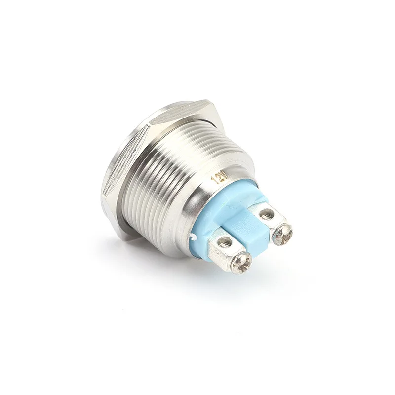 Brass Clad Nickel Shell 24 Volt Led Indicator Lights 22mm Screw Pin