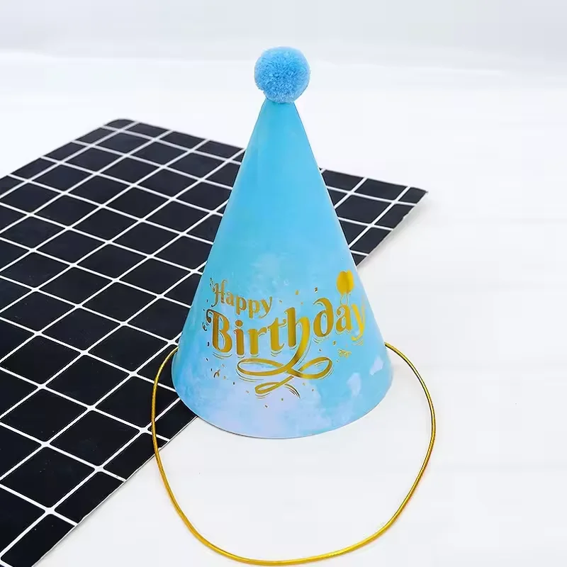 Children Adults paper hats Happy Birthday Party Supplies For Birthday Baby Shower Party Decorations