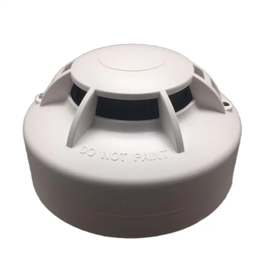EN14604 1-Year 9V battery operated conventioal smoke detector with battery