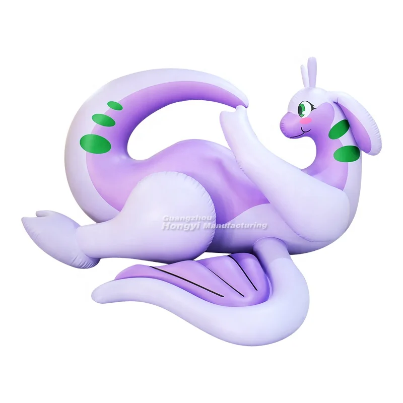 Party Supplies Purple Pink SPH Inflatable Advertising Toy Laying Dragon