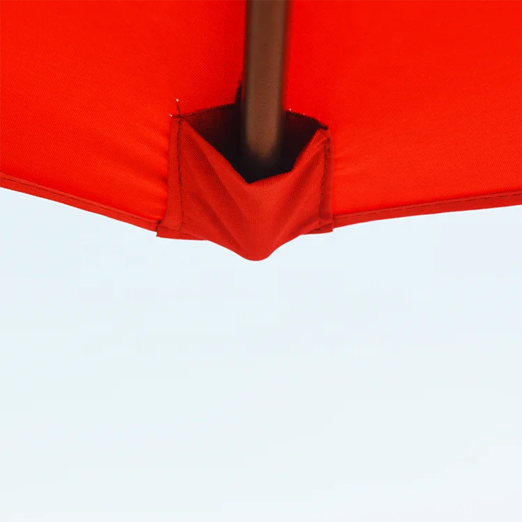 
Outdoor Umbrella Waterproof Garden Beach Restaurant Single roof Patio Sun Parasol Iron Umbrella 