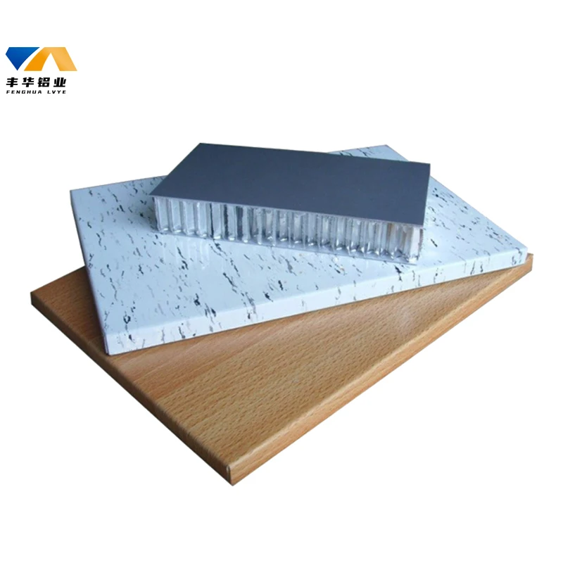 Aluminum honeycomb sandwich panel interior decoration exterior wall  composite panel marble texture wood grain customization
