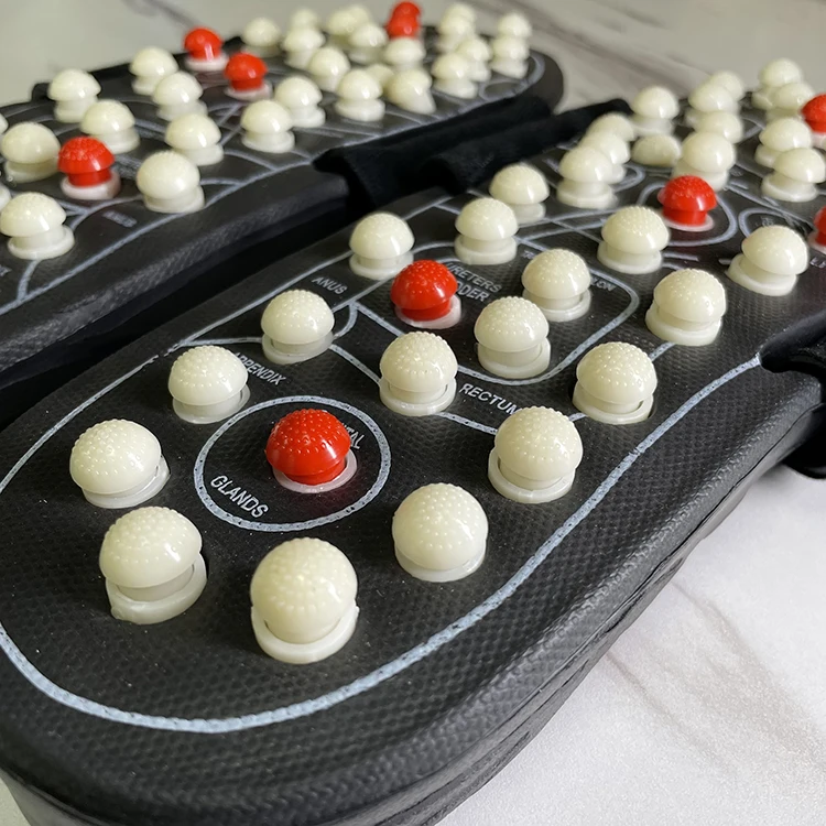 Pretty Design Female Wholesale Acupuncture Slippers Foot Bath Massage Shoes For Man