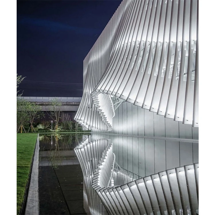 Customize aluminum facade special tube